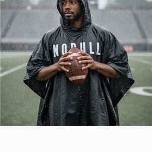 NOBULL Charcoal Rain Poncho